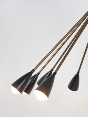 Lampadario in Ottone a 12 luci #4375