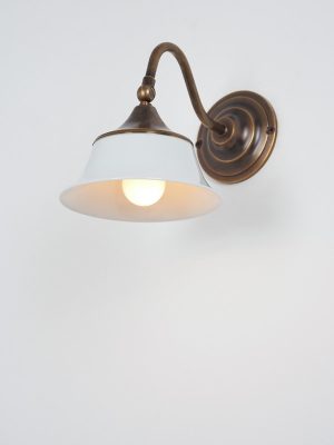 Applique in Ottone e Ceramica #4394