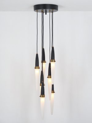 Lampadario di Angelo Brotto per Esperia #4413