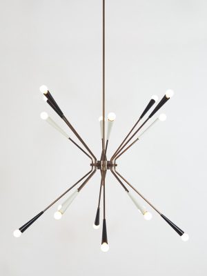 Lampadario in Ottone a 16 luci #4432