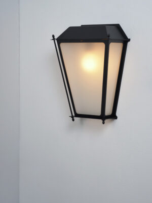 Black Iron Wall Sconce #4571