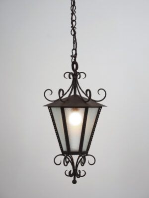 Art Nouveau Hanging Lantern #4583