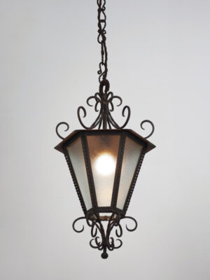 Art Nouveau Hanging Lantern #4583