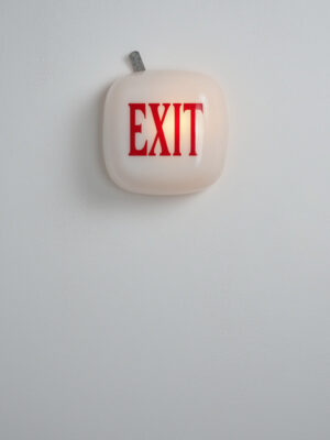 EXIT Light Sign #4604