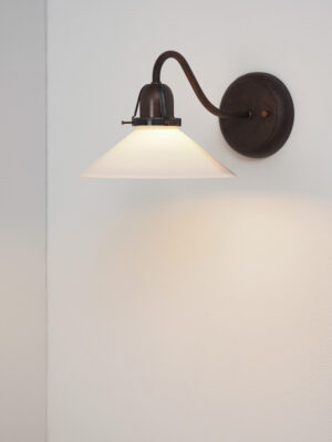Oxidized Iron Sconce #4621